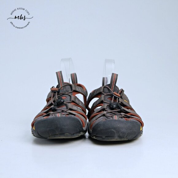 Keen‎ Clearwater Cnx Sandals Raven Tortoise Shell Brown Gray Men US 8, EU 40.5 main image 10